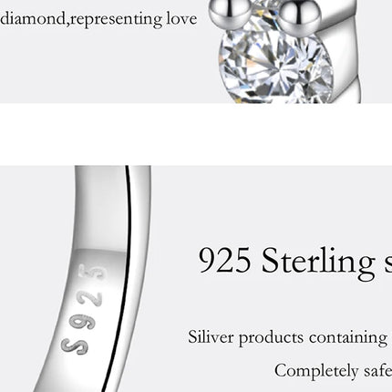 PERMANY 1CT Full Moissanite Earrings for Women S925 Pure Silver Laboratory Certified Cultivation Diamond Luxury Party Jewelry