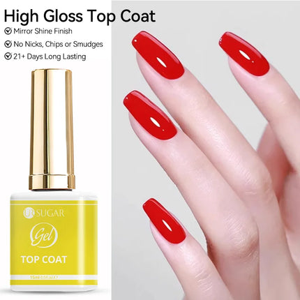 UR SUGAR 15ml Champagne Gold Sliver Reflective Glitter Gel Nail Polish Varnish Semi Permanent Soak Off UV Gel For Manicure Art