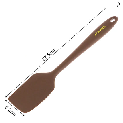 1Pc Silicone Baking Pastry Scraper Spatula Non-Stick Cake Scraper Cream Butter Spatula Heat-Resistant Kitchen Baking Pastry Tool