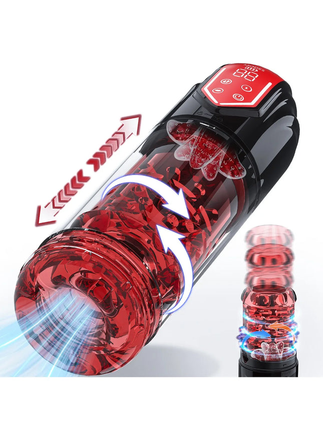 Automatic Male Rotating Masturbator Sucking Blowjob Machine Masturbation Cup Sex Toys Adult Goods for Men Masturbate Supplies