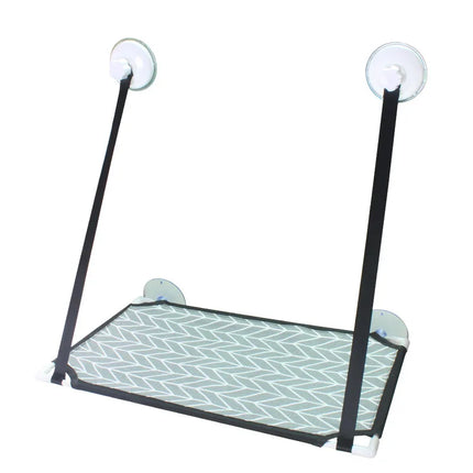 Cat Hammock Suction Cup Windowsill Cat Comfortable Hammock Summer Breathable Mesh Double Hanging Beds Pet Hammock