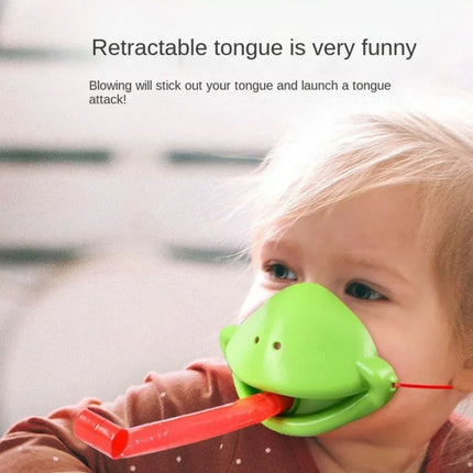 Funny Frog Mouth Tongue Table Game Greedy Snake Anole Lizards Play Competitive Parent-child Interactive Table Children's Toys