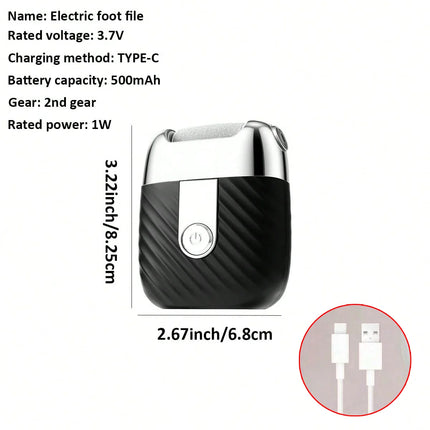 New Model of Fully Automatic Dead Skin and Callus Remover, Pressure-Sensing Pedicure Tool, Portable Smart Electric Foot Grinder
