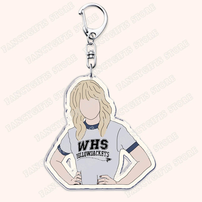 Yellowjackets Keychain for Accessories Bag Jackie Taylor Natalie Scatorccio Shauna Shipman Keyring Jewelry Fans Friends Gifts