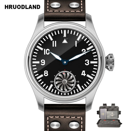 Hruodland 2026 New F016 Mechanical Men Watch Sapphire 10Bar Diving Frosted Dial BGW-9 Luminous Reloj Hombre Watches for Man Gift
