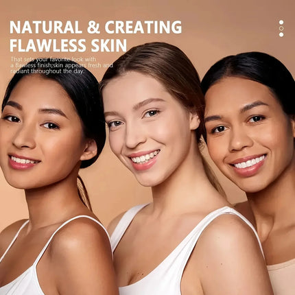 Dark Powder Bronze Powder Dark Skin Foundation Oil Control Concealer Brighten The Face Create Three-dimensional Makeup