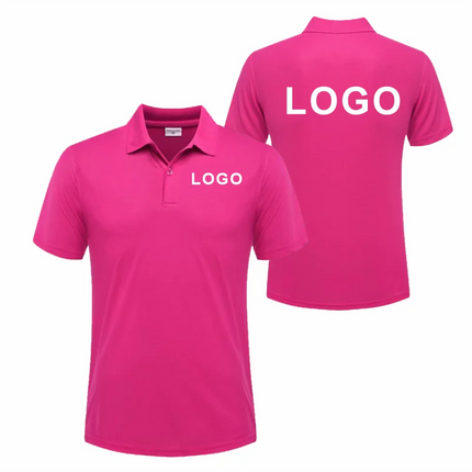 Summer Casual Breathable Polo Shirts Company Logo Custom Print Embroidery Personalized Design Men And Women Short-Sleeved Tops
