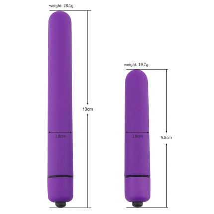 AV Rod Bullet Vibrator Dildo Vibrator Adult Sex Toy Female Anal Clitoral Stimulator G-Spot Massager Suitable for Adults 18+