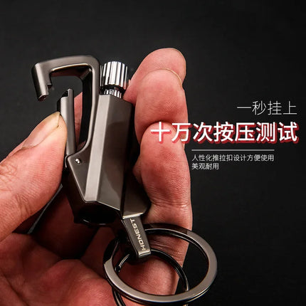 2026 New Multifunctional Match Kerosine Lighter Keychain Outdoor Waterproof Portable Igniter Smoking Accessories Gift Wholesale
