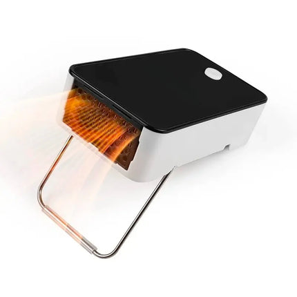 US Portable Space Heater Desktop Hand Warmer Space Heater Portable Mini Electric Heater For Home Heaters Winter Heating Fan New