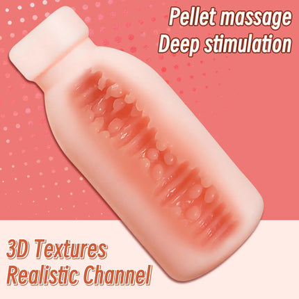 Male Masturbator Sex Toy Adult Sex Toys Sex Dolls Male Pleasure Sex Doll Texture Tunnel Portable Pocket Pussy Male Masturbation