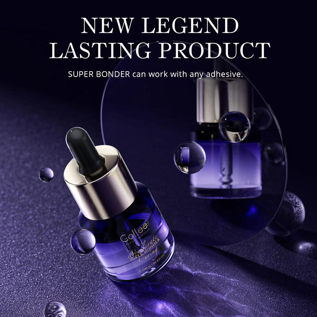 Gollee Primer Super Bonder Glue Remover Fast Drying False Eye Lash Extension Glue Anti-Allergy Cleaner Mascara Raincoat