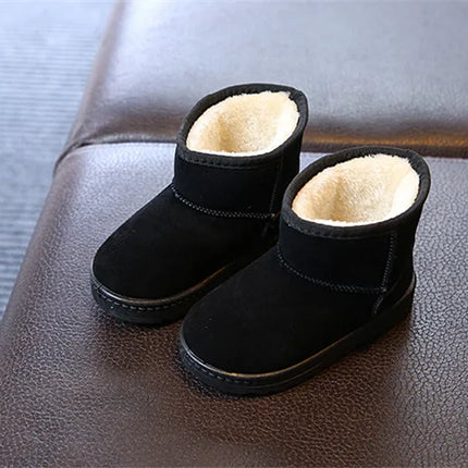 Fashion Children Casual Shoes Girls Boys Cotton Snow Boots Warm Kids Boots Boy Winter Cotton Shoes Sneakers ботинки мартин