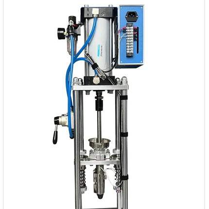 20g Mini Vertical Plastic Injection Molding Machine 350℃ 110V/220V for Small Production Mold Maker for Polymer ABS PVC USB Toy