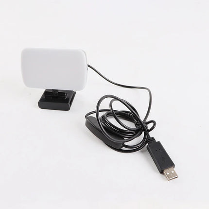 2026 Video Conference 6500K Portable LED Video Light Laptop Computer Webcam Light Zoom Call Lighting Clip for Live Streaming