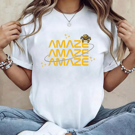 Amaze Amaze Amaze T-shirt Project Hail Mary Rocky Shirts Space Tshirt Book Lovers Tee Unisex  Movie Short Sleeves Tops Fans Gift