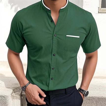 Men's shirts, 3D printed men's tops, plus size business office clothing, XS-6XL, comfortable and soft fabric, fast delivery