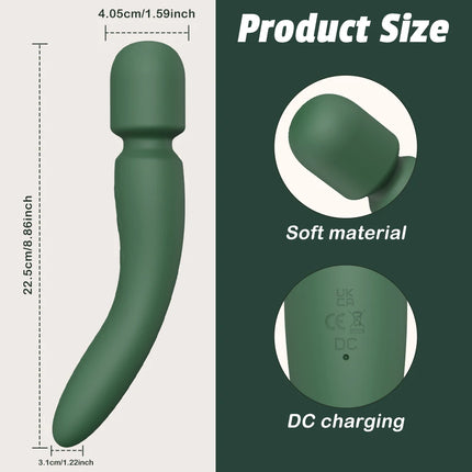 AV Wand Vibrator for Women Clitoris G-Spot Vagina Stimulator Nipples Breast Massager Female Masturbator Sex Toy for Women