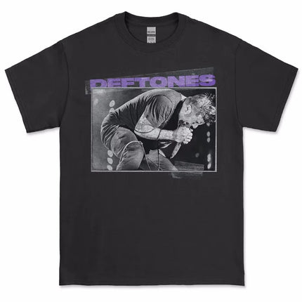 2025 Deftones Cotton Singer Band T-Shirt Men Women Hip Hop Rock Tee Fashion Short Sleeve T-Shirt Summer Oversized T-Shirts Tops