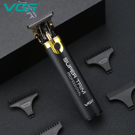 VGR 082 Hair Trimmer T9 Professional Hair Cutting Machine Cordless Rechargeable Bald Trimmer for Men