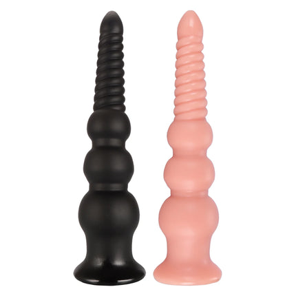 Large Long Spiral Anal Plug Training Expansion Big Knot Butt Plug Anal Dilator Prostate Massager Anal Sex Toys For Women Men Gay