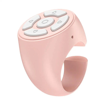 Wireless Finger Scroller with Ring Design, Fingertip Remote Control for Mobile Phones, Photo Clicker Function, Solves One-Handed