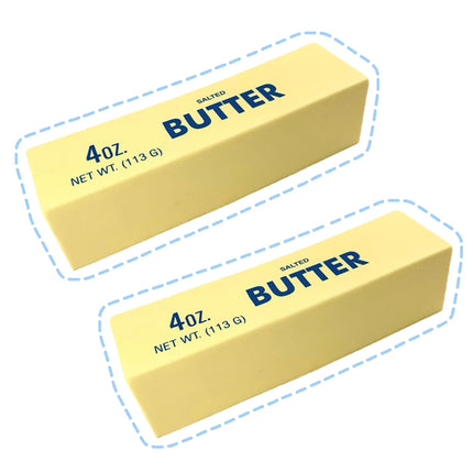 Soft Butter Sticks Soft And Yellow 4 Ounces 1 Piece Of Cream-Flavored Model For Play And Sensory Entertainment Perfect Model