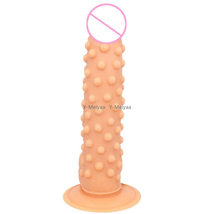1PC Soft Dildo Sexy Prickly Dildo Sex Toy Fake Penis With Bump Thorn Suction Cup Anal Sex Women Couples Masturbators