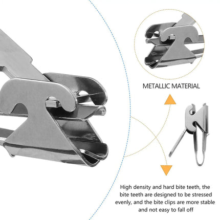 Sunflower Seed Peeler Stainless Steel Sunflower Seed Cracking Clip Multifunctional Nut Sheller Heavy Duty Wide Jaw Nut