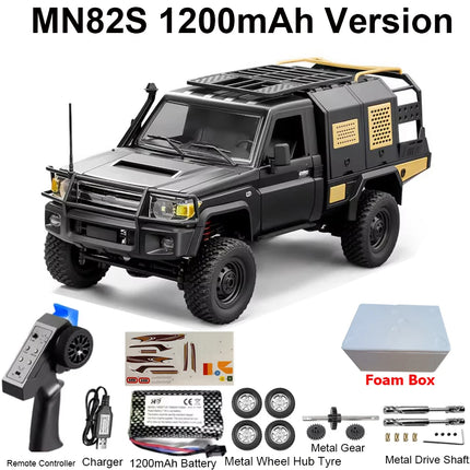 MN82 MN82PRO MN82S MN82T RC Car 1/12 4WD 2.4G Remote Control Car Climbing Off-road RC Crawler LED Light Truck RC Toys As Gift
