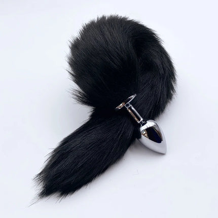 1pcs, BDSM Four size dog tail anal plug, animal tail butt plug, role-playing sex games, men and women sex toys