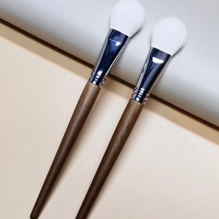 Natural Hair Blush Brush Face Highlighter Shadow Makeup Brushes Natural Goat Hairs Bronzer Pro Essential Cosmetic Tools