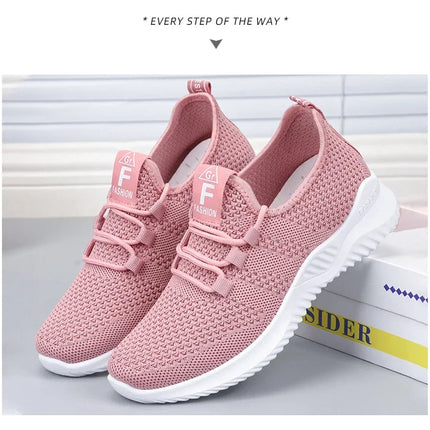 2023 Women's Casual Sneakers Summer Comfortable Breathable Platform Shoes Fashion Women Versatile Lace-up Shoe women's sneakers