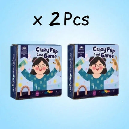 1-8pcs Memory Matching Crazy Cards Toy Parent-child Interactive Cognition Games Early Educational Montessori Logical Thinking