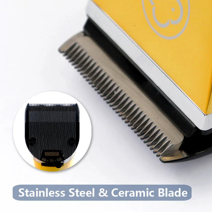 Madeshow 982F 986F Men Hair Clipper LED Display Low Noise Cordless Ceramic Blade Professional Hair Cutting Machine Hair Trimmer