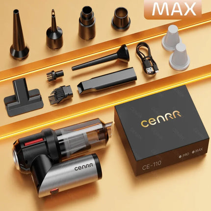 CENRR 998000PA Car Vacuum Cleaner Portable Handheld Wireless Strong Suction Car Cleaner Cleaning Machine Mini Vacuum Cleaner