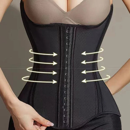 Slimming Sheath Latex Rubber Waist Trainer Cincher Corset Shapewear Belly Body Shaper Modeling Strap Fajas Colombian Girdle Belt