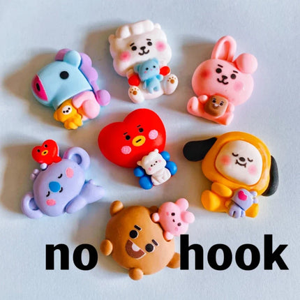 10PCs Cute Animal Cartoon Koala Resin Charms for jewelry making Pendant Small Character Mum Gifts Earring Necklace Accessories