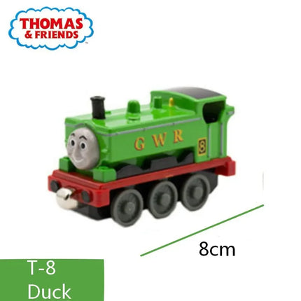 Genuine Thomas and Friends Caitlin Connor Double Track Master Train Model Metal Magnetic Railway Children Toy Car Gift
