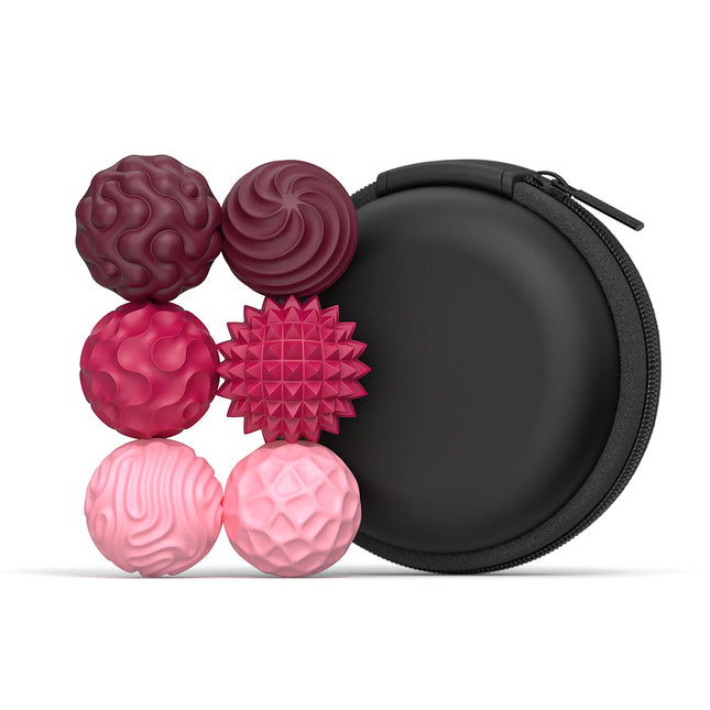 Silicone Magnetic Balls Fidget Toys for Adults Stress Balls Sensory Toy Magnet Desk Fidgets with Textured ADHD Anxiety Relief