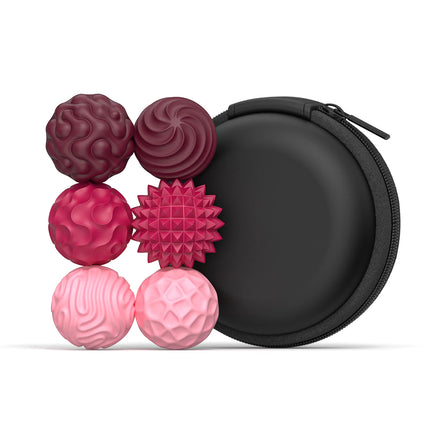 Silicone Magnetic Balls Fidget Toys for Adults Stress Balls Sensory Toy Magnet Desk Fidgets with Textured ADHD Anxiety Relief