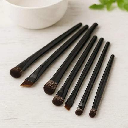 5/6PCS Professional Eyeshadow Brush Set Soft Contouring Eyeliner Eyebrow Makeup Brushes for Women Cosmetic Beauty Tools Kit