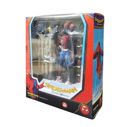 Hero Returns Extraordinary Spider Man Maf103 Handmade Peter Parker Joint Mobile Model Toy Doll Male