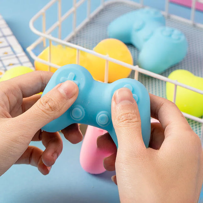 1/8PCS Game Pad Squishy Toys Stretch Slow Rebound Stress Relief Fidget Toys Kawaii Stress Ball Mochi Squishies for Kids Gifts