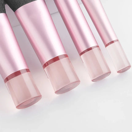 10Pcs Mini Makeup Brush Set Powder Eyeshadow Foundation Blush Blender Concealer Beauty Makeup Tools Brush Professional Supplies