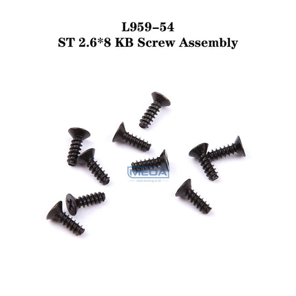 Wltoys 104009 RC Car Spare Parts 1/10 Original Screw Set/Differential Cup/Transmission Shaft/Bearing/Motor Gear/Remote Control