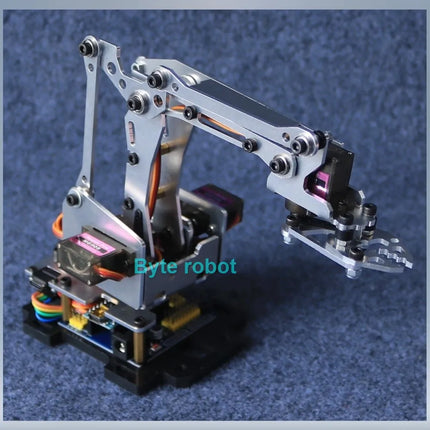 MG90S 4 DOF Robot Arm with Metal Servo MeArm for Arduino Robotics Arm DIY Kit APP Control Mechanical Claw Clamp Programmable Kit