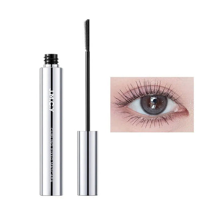 3D Curling Eyelash Mascara,Slim Brush Mascara, Waterproof Tube Mascara Lash-Lifting Long Lasting No Clumping Defined Lashes