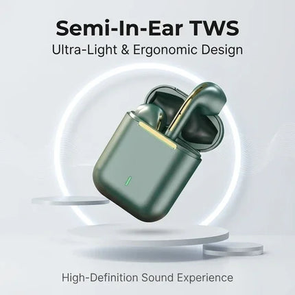 Wireless Bluetooth Earphones J18 True Music Headphones For Phone Stereo Sport Game TWS Earbuds In Ear With Mic Touch Headset