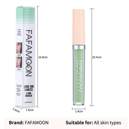 Liquid Concealer Face Contour Dark Circle Cover Makeup Face Foundation Concealer Correcting Skin Color Women Beauty Maquiagem